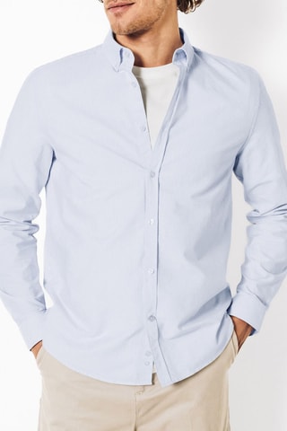 Chemise regular - Ciel