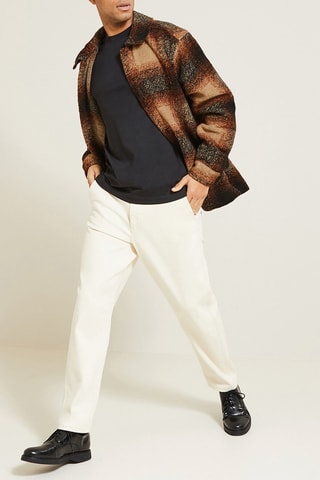 Surchemise regular - Marron