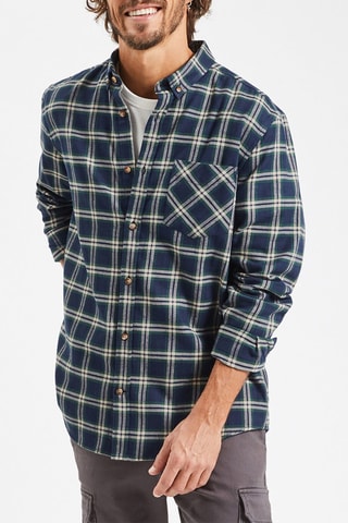 Chemise regular - Bleu