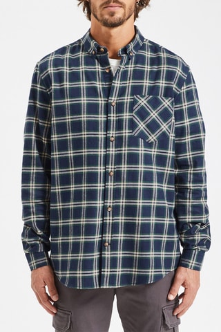 Chemise regular - Bleu