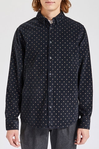 Chemise regular - Noir