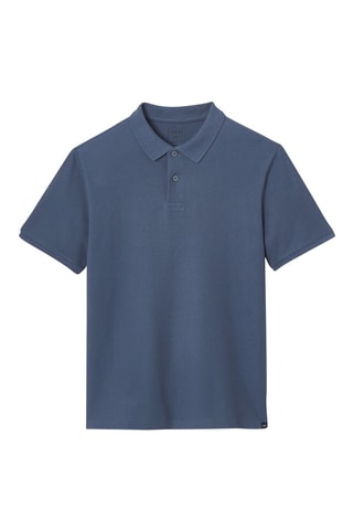 Polo regular - Bleu marine