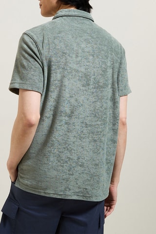 Polo - Vert foncé chiné