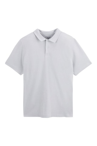 Polo relaxed - Gris clair