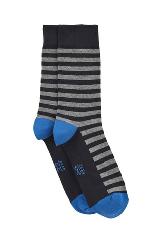 Chaussettes - Noir et indigo