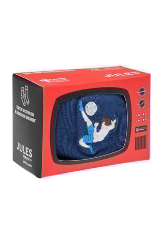 Chaussettes en coton biologique - Bleu marine