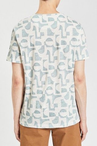 T-shirt en lin - Blanc