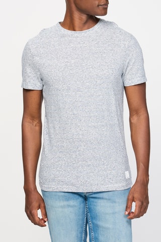 T-shirt en lin - Gris