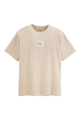T-shirt regular - Beige
