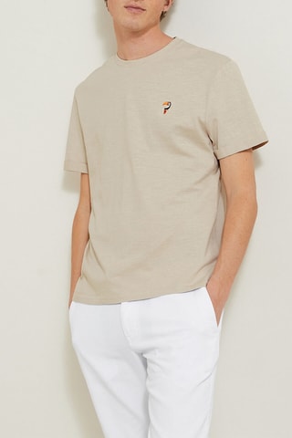 T-shirt regular - Beige