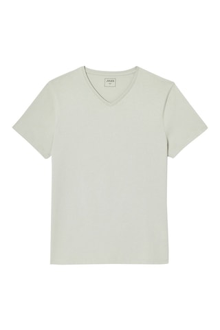 T-shirt slim en coton biologique - Gris clair
