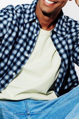 T-shirt relax - Vert clair