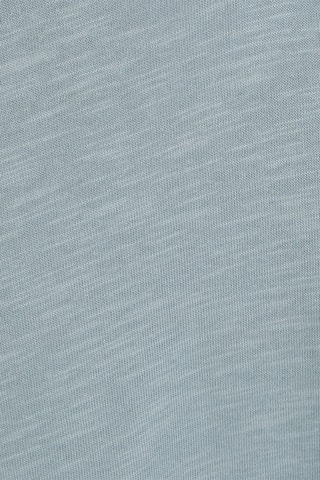 T-shirt slim en coton biologique - Ciel