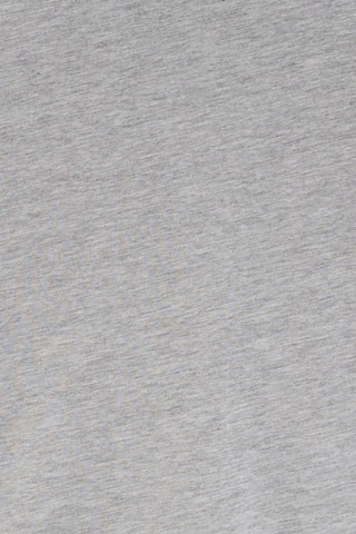 T-shirt slim en coton biologique - Gris chiné