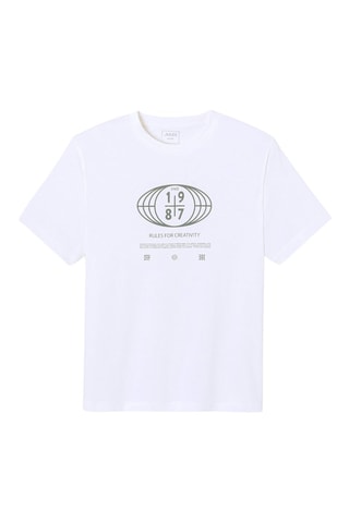 T-shirt regular - Blanc