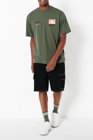 T-shirt relax - Kaki