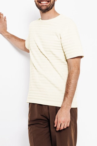 T-shirt regular - Ecru