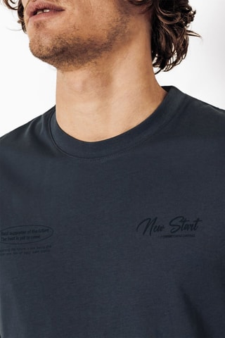 T-shirt regular - Bleu marine