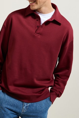 Sweat en coton biologique - Bordeaux