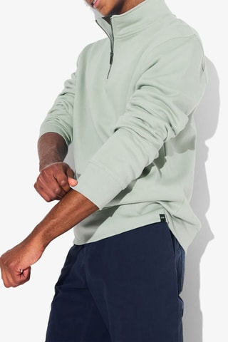 Sweat en coton biologique - Vert clair