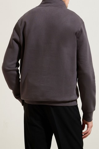 Sweat en coton biologique - Gris foncé