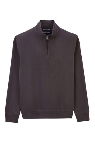 Sweat en coton biologique - Gris foncé