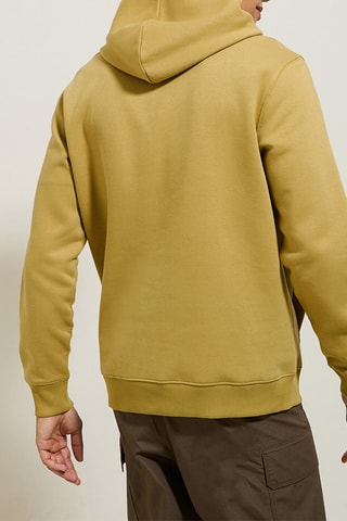 Sweat à capuche - Moutarde