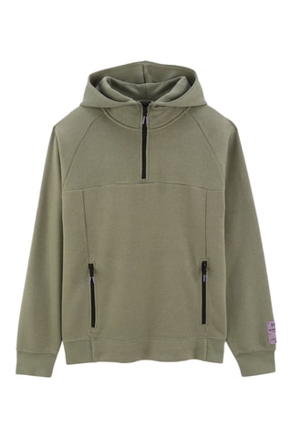 Sweat à capuche - Kaki