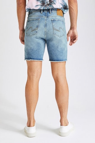 Short en jean - Bleu marine