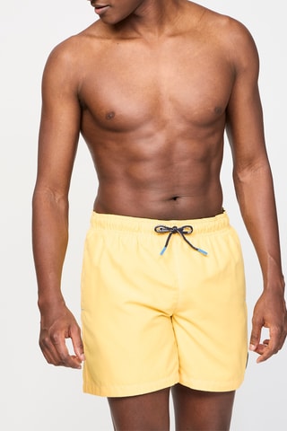 Short de bain - Jaune
