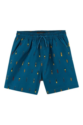 Short de bain - Bleu pétrole