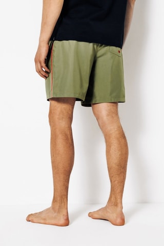 Short loose de bain - Kaki