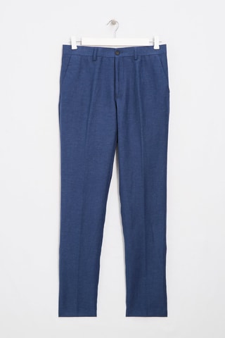 Pantalon de costume en lin - Bleu