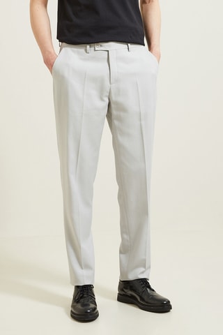 Pantalon de costume comfort fit - Gris clair