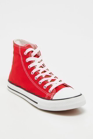 Tenis altos Rojo