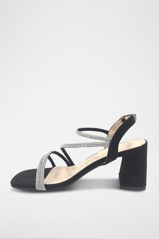 Sandalias de tacón - Negro