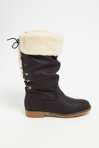 Botas forradas - Negro