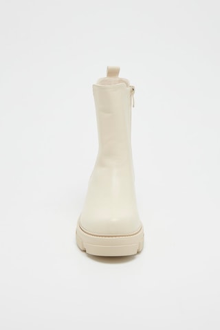 Botines Chelsea -  Beige