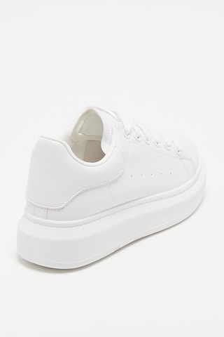 Zapatillas de cuña - Blanco