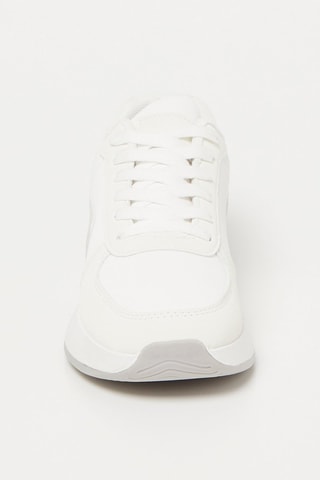 Zapatillas - Blanco y gris claro