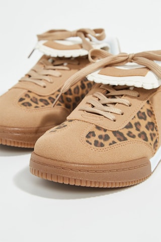 Zapatillas - Marrón y beige