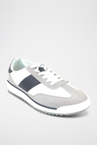 Zapatillas - Blanco y gris