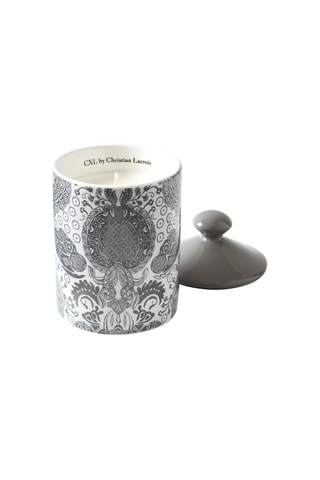 Vela perfumada de porcelana Arles Gris - Cedro blanco