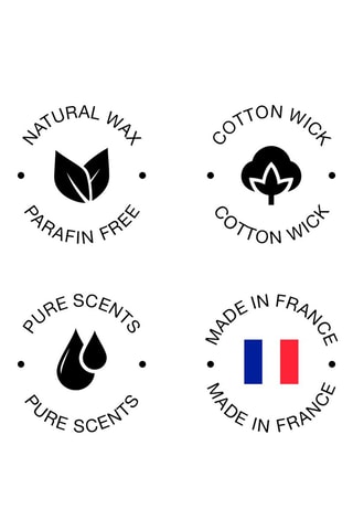 Vela perfumada de porcelana Birds Blanco - Jazmín e ylang