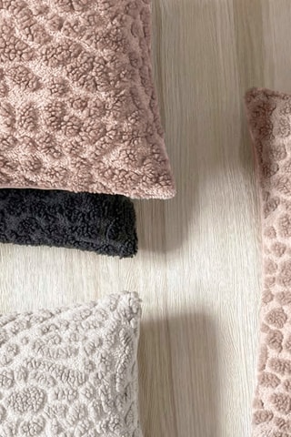 Funda de cojín Ava - Rosa - 45 x 45 cm