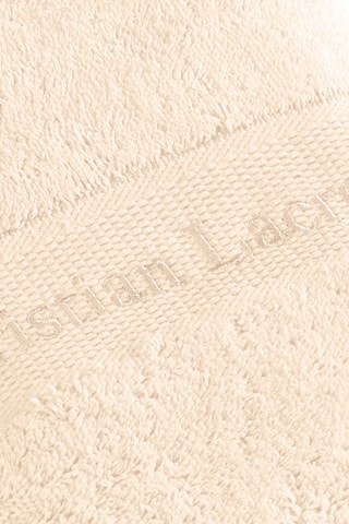 4 manoplas de baño Azur - Marfil