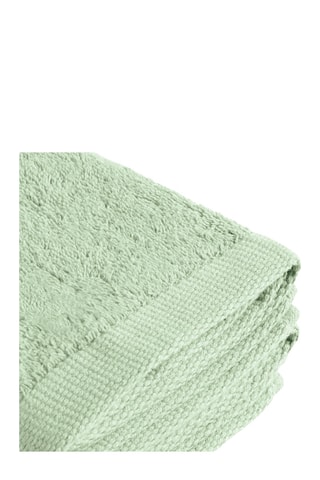 2 toallas de mano Azur - Verde claro - 45 x 45 cm