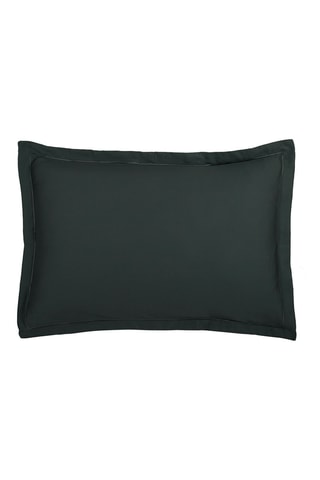 2 fundas de almohada de satén de algodón 80 hilos/cm² Uni 1 baratta - Antracita