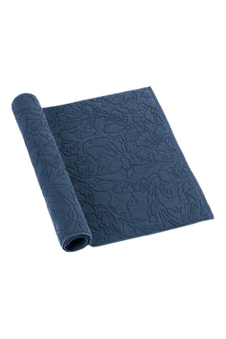 Alfombra de baño Uni - Azul marino - 50 x 70 cm