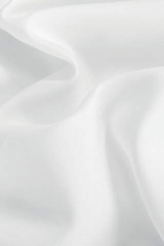 Funda de almohada de satén de algodón 80 hilos/cm² Uni 1 baratta - Blanco